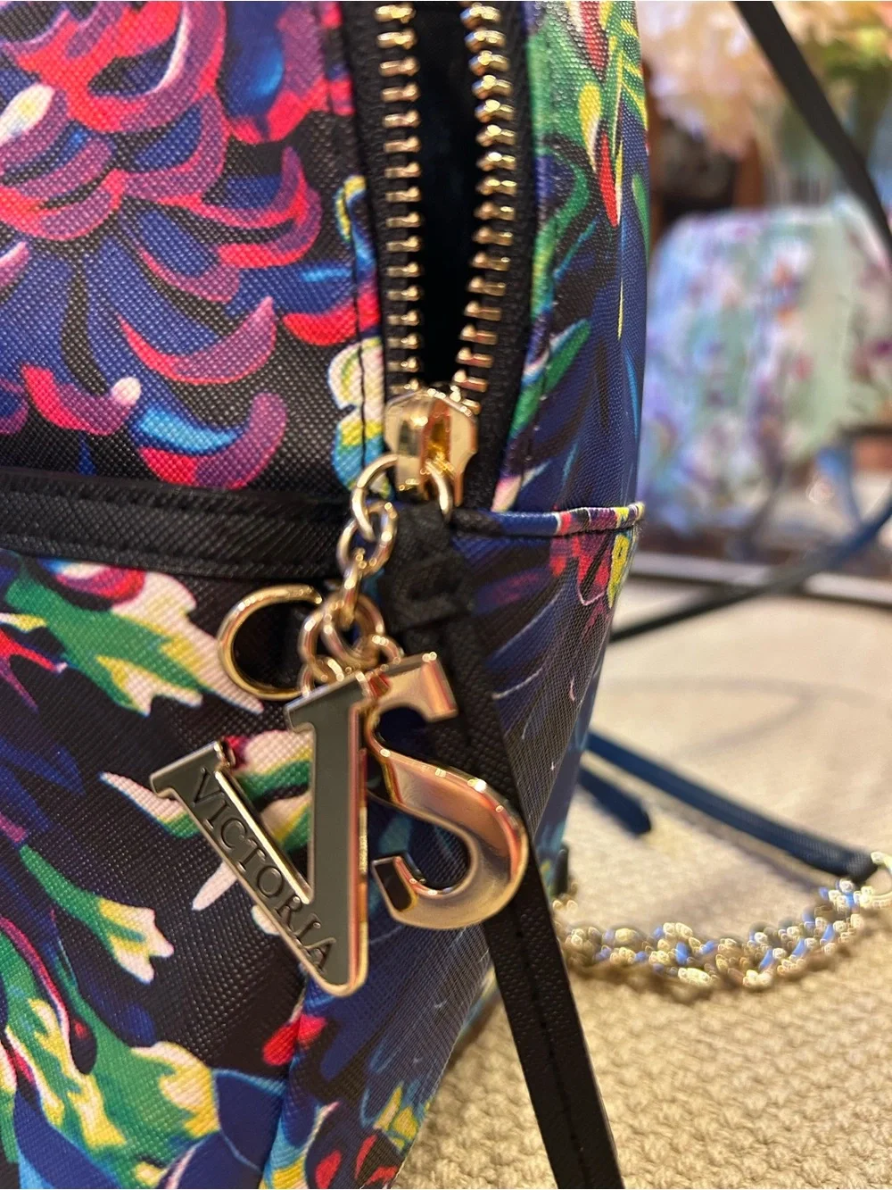 Victoria’s Secret Floral Print Mini Backpack - Multicolor